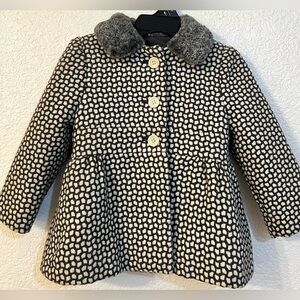 Cat and Jack girls 18 months pea coat